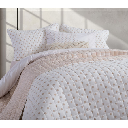 Κουβερλί Υπέρδιπλο Nef-Nef Donter Beige 230x240