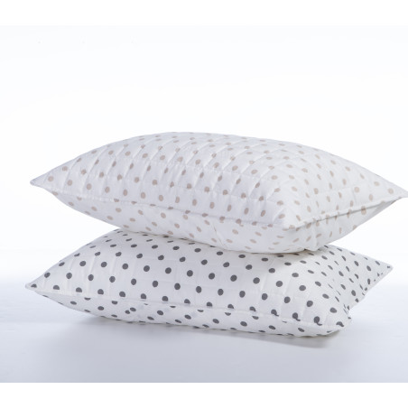 Σετ Μαξιλαροθήκες Διακόσμησης 2 Τεμαχίων Nef-Nef Donter Grey 52x72