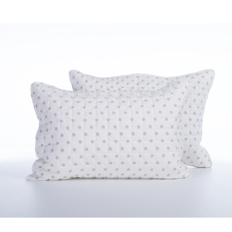 Σετ Μαξιλαροθήκες Διακόσμησης 2 Τεμαχίων Nef-Nef Donter Beige 52x72