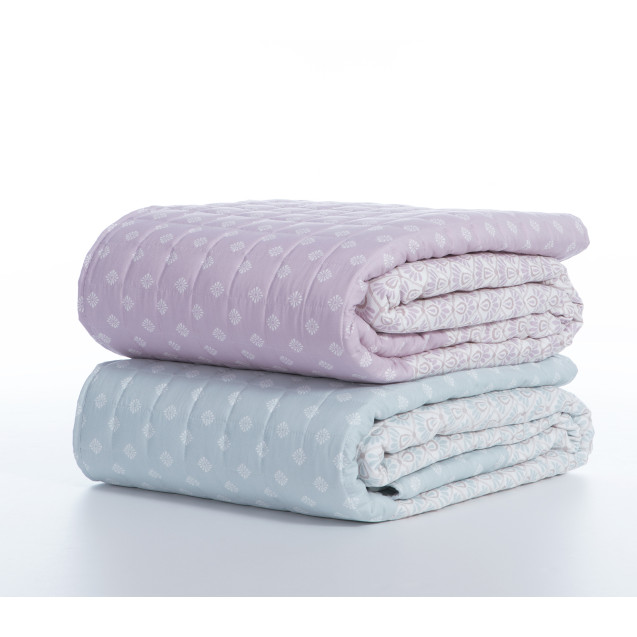 Κουβερλί Υπέρδιπλο Nef-Nef Keylan Blue 230x240