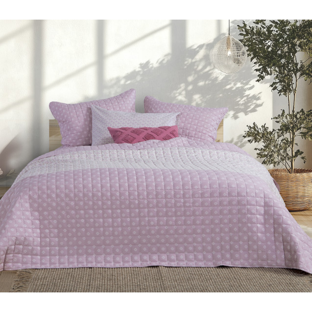 Κουβερλί Υπέρδιπλο Nef-Nef Keylan Mauve 230x240
