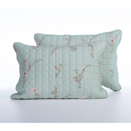 Σετ Μαξιλαροθήκες Διακόσμησης 2 Τεμαχίων Nef-Nef Irida Mint 52x72