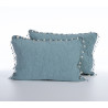 Σετ Μαξιλαροθήκες Διακόσμησης 2 Τεμαχίων Nef-Nef Feraggio Blue Petrol 52x72