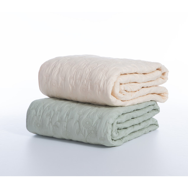 Κουβερλί Υπέρδιπλο Nef-Nef Zinovia Mint 230x240