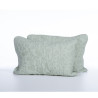 Σετ Μαξιλαροθήκες Διακόσμησης 2 Τεμαχίων Nef-Nef Zinovia Mint 52x72