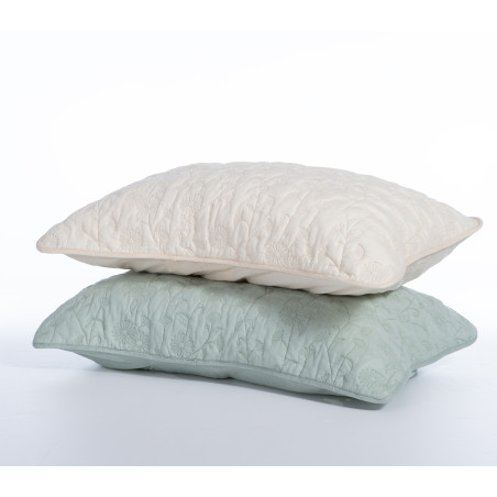 Σετ Μαξιλαροθήκες Διακόσμησης 2 Τεμαχίων Nef-Nef Zinovia Vanilla 52x72