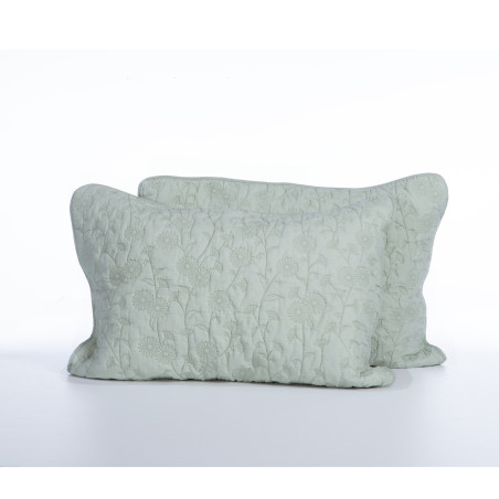 Σετ Μαξιλαροθήκες Διακόσμησης 2 Τεμαχίων Nef-Nef Zinovia Vanilla 52x72