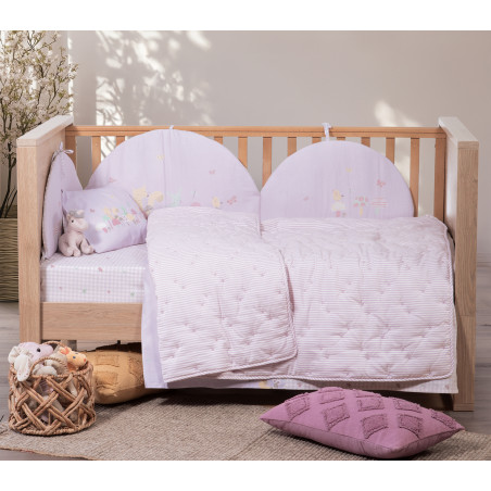 Βρεφικό Κουβερλί Nef-Nef Special Lilac 110x150