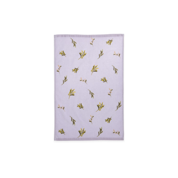 Ποτηρόπανο Βελουτέ Nef-Nef Olive Lilac 40x60