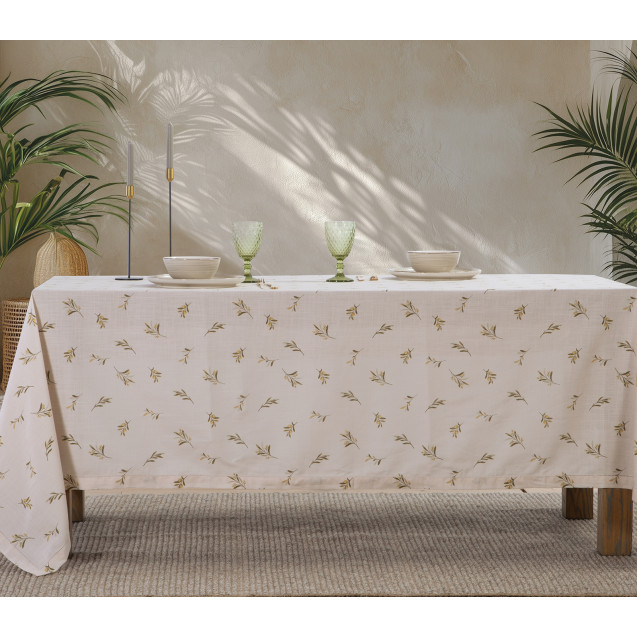 Τραπεζομάντηλο Nef-Nef Classic Ecru 150x250