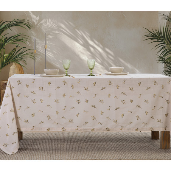 Τραπεζομάντηλο Nef-Nef Classic Ecru 150x300