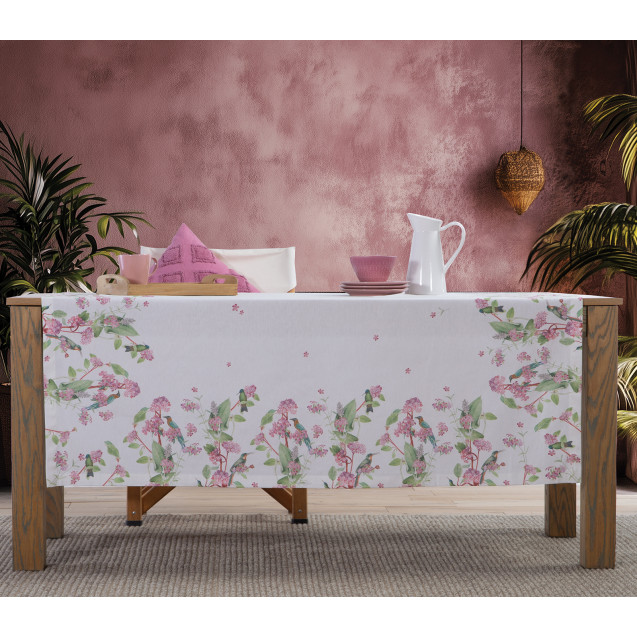 Τραπεζομάντηλο Nef-Nef Dream On Ecru 140x180