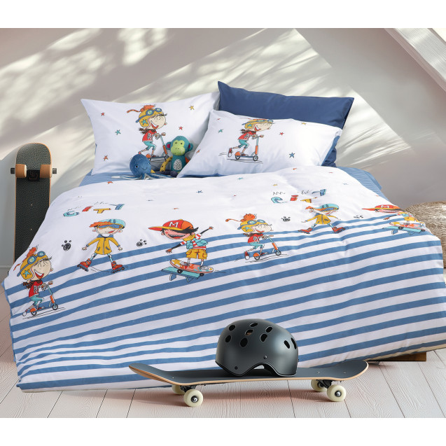 Σετ Παιδικά Σεντόνια Μονά 3 Τεμαχίων Nef-Nef In...