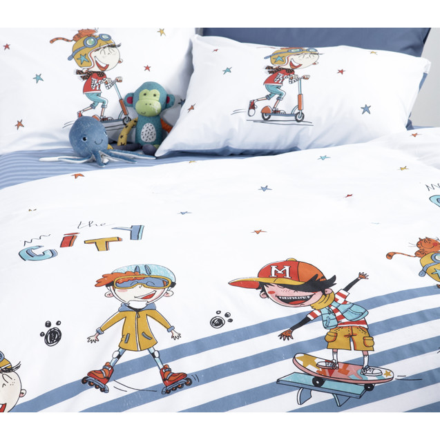 Σετ Παιδικά Σεντόνια Μονά 3 Τεμαχίων Nef-Nef In...