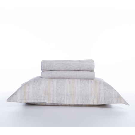 Σετ Σεντόνια King Size 4 Τεμαχίων Nef-Nef Orden Beige 270x280