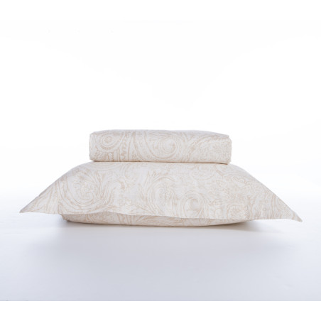 Σετ Παπλωματοθήκη Υπέρδιπλη 3 Τεμαχίων Nef-Nef Mimosa Ecru 240x230