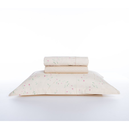 Σετ Σεντόνια King Size 4 Τεμαχίων Nef-Nef Mimosa Salmon 270x280