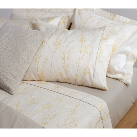 Σετ Σεντόνια Υπέρδιπλα 4 Τεμαχίων Nef-Nef Sailen Beige 240x270