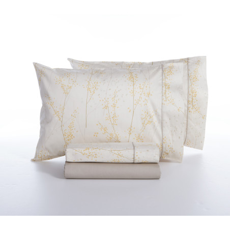 Σετ Σεντόνια Υπέρδιπλα 4 Τεμαχίων Nef-Nef Sailen Beige 240x270