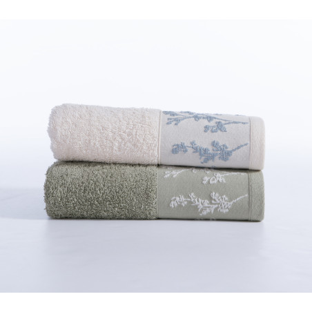 Πετσέτα Προσώπου Nef-Nef Claris Green 50x90