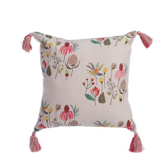 Μαξιλαροθήκη Διακόσμησης Nef-Nef Flori Multi 45x45