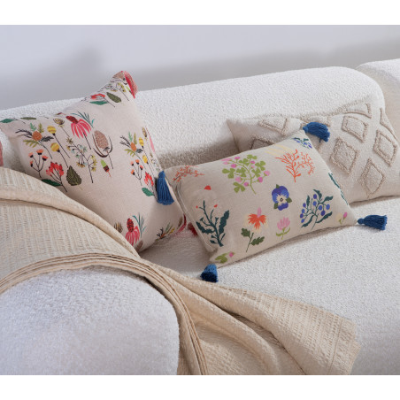 Μαξιλαροθήκη Διακόσμησης Nef-Nef Flori Multi 45x45