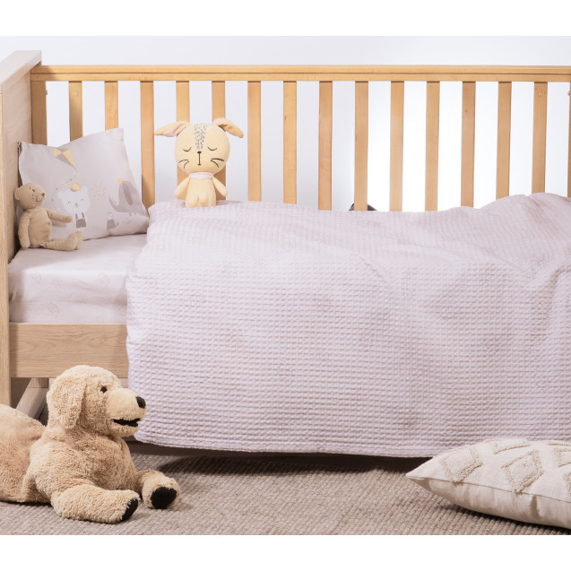 Βρεφική Κουβέρτα Πικέ Αγκαλιάς Nef-Nef Happy...