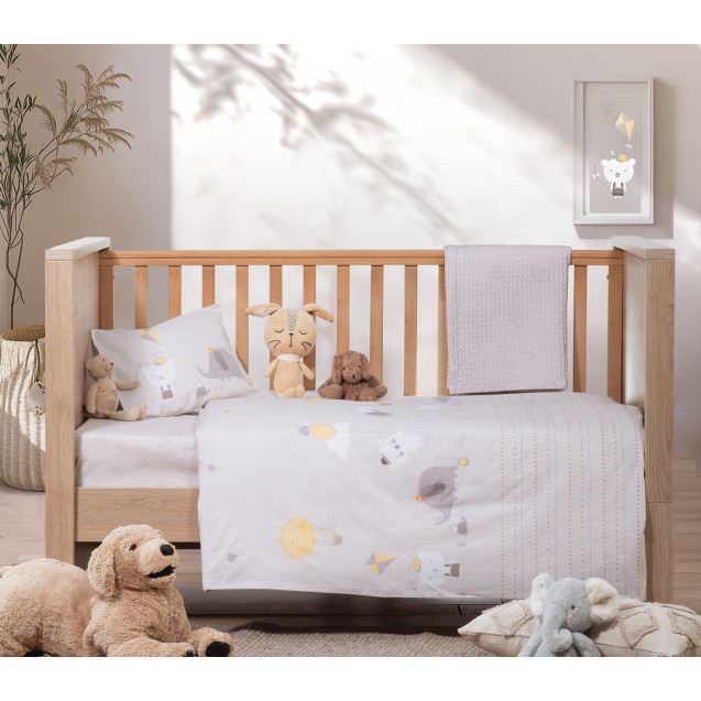 Σετ Σεντόνια Κούνιας 3 Τεμαχίων Nef-Nef Petula...