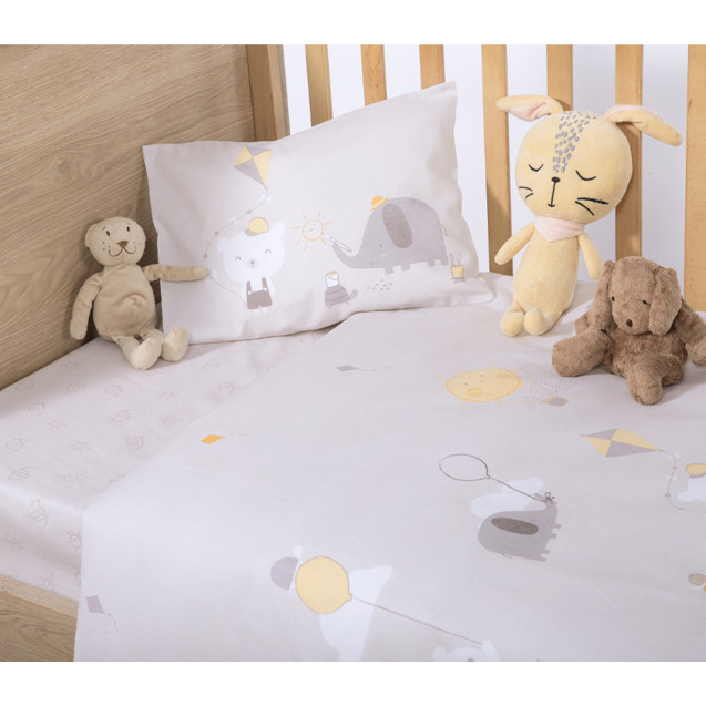 Σετ Σεντόνια Κούνιας 3 Τεμαχίων Nef-Nef Petula...