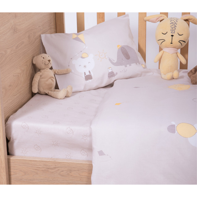 Σετ Σεντόνια Κούνιας 3 Τεμαχίων Nef-Nef Petula...