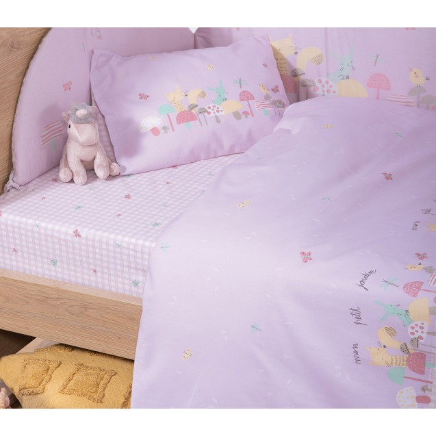 Σετ Σεντόνια Κούνιας 3 Τεμαχίων Nef-Nef Mon...