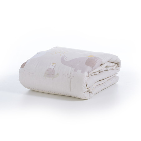 Βρεφικό Κουβερλί Nef-Nef Petula Greige 110x140