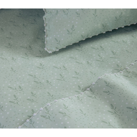 Σετ Σεντόνια King Size 4 Τεμαχίων Nef-Nef Josefine Mint 280x270