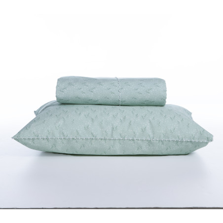 Σετ Παπλωματοθήκη Υπέρδιπλη 3 Τεμαχίων Nef-Nef Josefine Mint 240x230