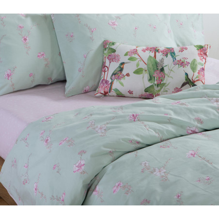 Σετ Σεντόνια King Size με Λάστιχο 4 Τεμαχίων Nef-Nef Irida Mint 180x200+35