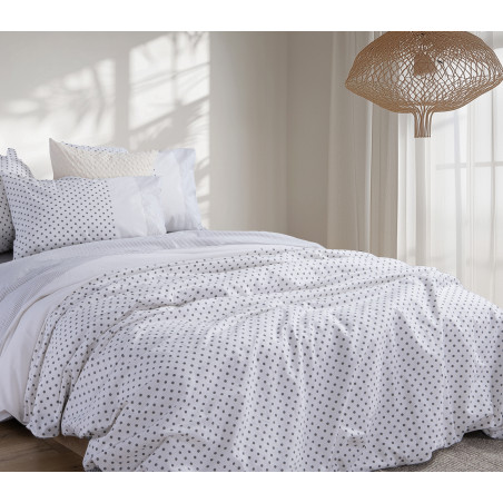 Σετ Σεντόνια King Size με Λάστιχο 4 Τεμαχίων Nef-Nef Donter Beige 180x200+35