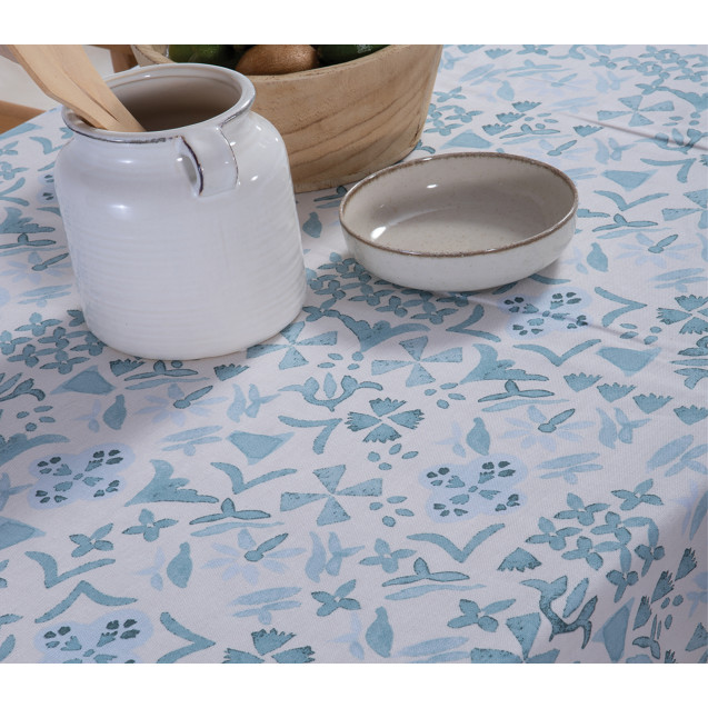 Τραπεζομάντηλο Nef-Nef Cyaner Blue Blue 140x180