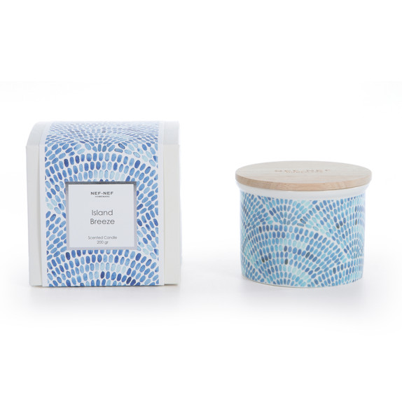 Αρωματικό Κερί Nef-Nef Island Breeze Blue 200gr