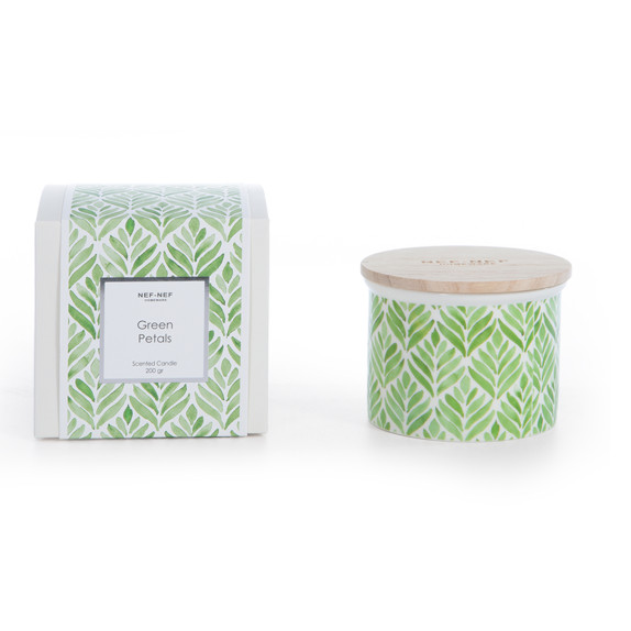 Αρωματικό Κερί Nef-Nef Green Petals Green 200gr