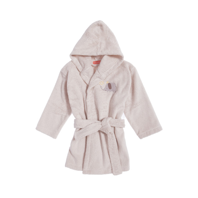 Βρεφικό Μπουρνούζι Nef-Nef Happy Days Greige 04