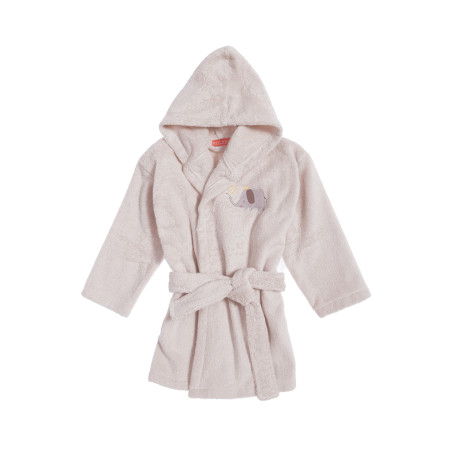 Βρεφικό Μπουρνούζι Nef-Nef Happy Days Greige 04