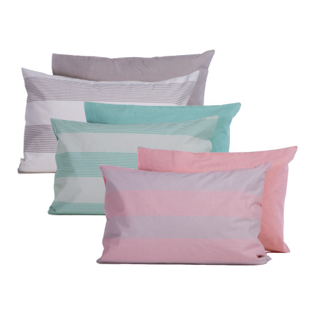 Μαξιλαροθήκη Nef-Nef Casual Stripe Ecru 52x72