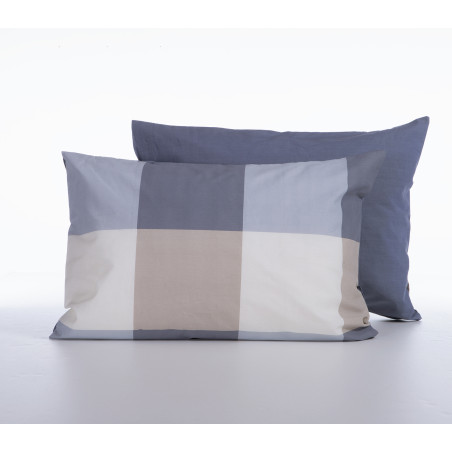 Μαξιλαροθήκη Nef-Nef Casual Check Grey 52x72