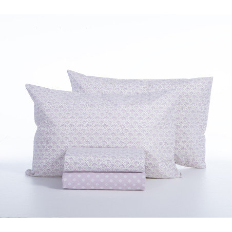 Σετ Σεντόνια Μονά 3 Τεμαχίων Nef-Nef Keylan Mauve 170x270