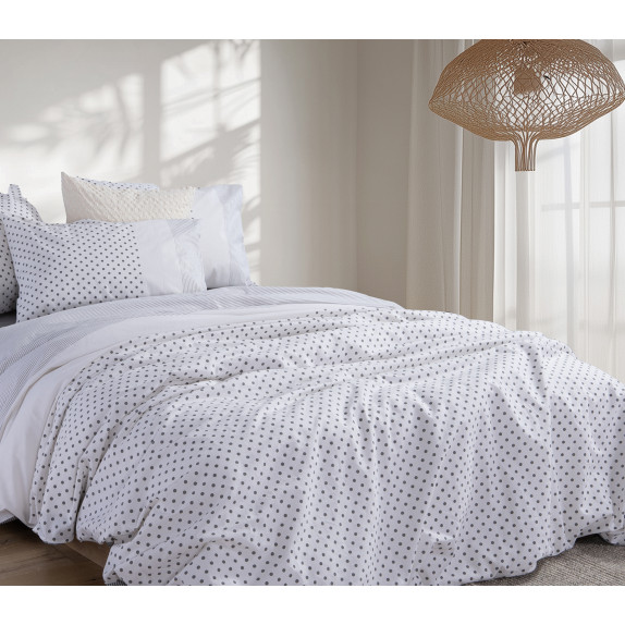 Σετ Σεντόνια Μονά 3 Τεμαχίων Nef-Nef Donter Grey 170x270