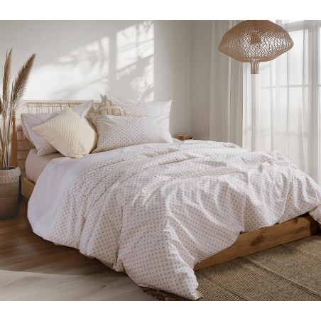 Σετ Σεντόνια Μονά 3 Τεμαχίων Nef-Nef Donter Beige 170x270