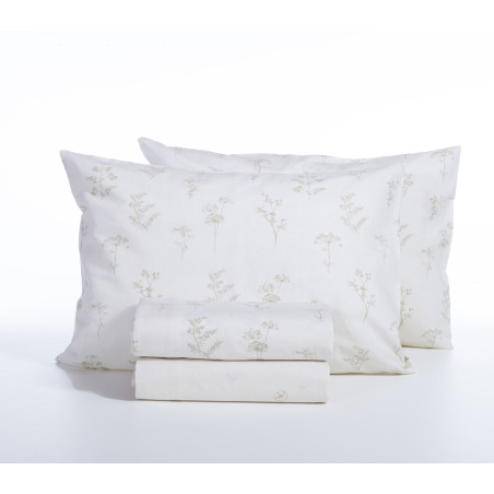 Σετ Σεντόνια Υπέρδιπλα 4 Τεμαχίων Nef-Nef Claris S.Blue 240x270