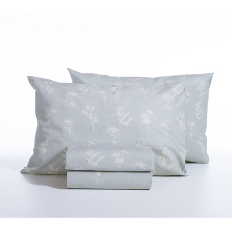 Σετ Σεντόνια Υπέρδιπλα 4 Τεμαχίων Nef-Nef Claris S.Blue 240x270