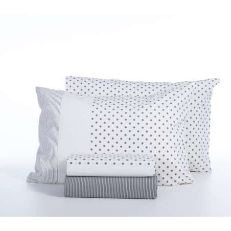 Σετ Σεντόνια Υπέρδιπλα 4 Τεμαχίων Nef-Nef Donter Beige 240x270