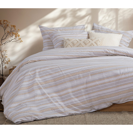 Σετ Σεντόνια Υπέρδιπλα 4 Τεμαχίων Nef-Nef Quantro Grey 240x270